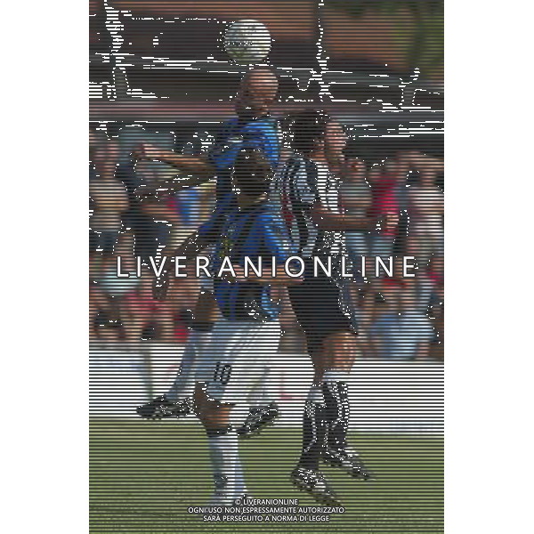 Massa 07/08/2005 Massese-Atalanta Tim Cup 2005/2006 Nella foto Migliaccio e Ventola AGENZIA ALDO LIVERANI