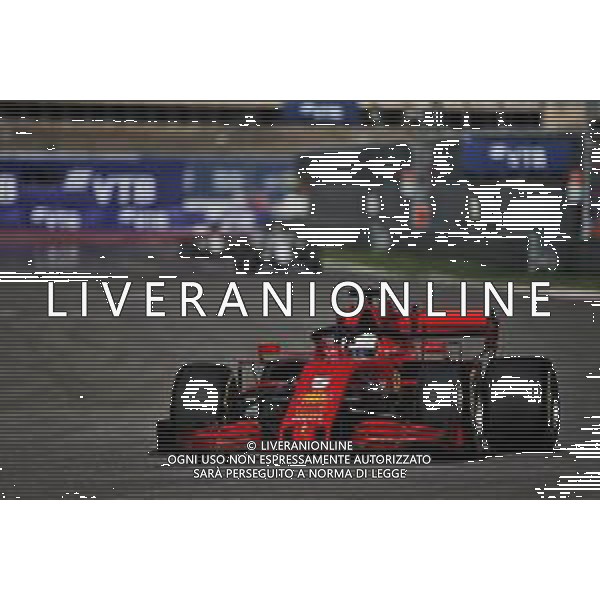 Sebastian Vettel (GER) Ferrari SF1000. 27.09.2020. Formula 1 World Championship, Rd 10, Russian Grand Prix, Sochi Autodrom, Sochi, Russia, Race Day. - www.xpbimages.com, EMail: requests@xpbimages.com © Copyright: Batchelor / XPB Images / AGENZIA ALDO LIVERANI SAS - ITALY ONLY EDITORIAL USE ONLY