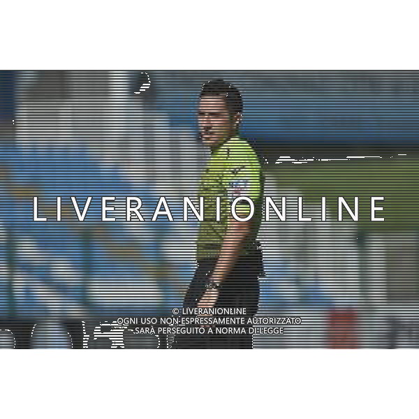l‚Äôarbitro Giaccaglia AlbinoLeffe vs Livorno Campionato Serie C - 1¬∞ giornata Gorgonzola (MI) 27-09-2020 Stadio Citta‚Äô di Gorgonzola foto Roberto Garavaglia - agenzia Aldo Liverani sas / AGENZIA ALDO LIVERANI SAS