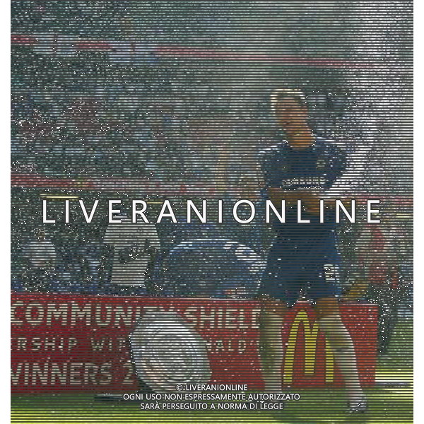 John Terry enjoys the moment-CHELSEA V ARSENAL for the 2005 Communitu Shield at the Millennium Stadium in Cardiff : Date 07/08/05 Picture by Marcello Pozzetti : ©IPS Photo Agency - Adddress:21 Delisle road - London SE28 0JD- mobile: 07973 308 8350