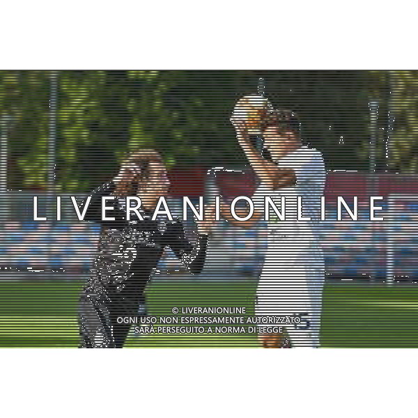 Virtus Verona vs Cesena - Campionato di Calcio Serie C - Lega Pro 2020/2021, 27 settembre 2020 Verona, Italia Nella foto: Marco Amadio (Virtus Verona) contrastato da Nicola Capellini (Cesena) @LM/Ettore Griffoni / AGENZIA ALDO LIVERANI SAS