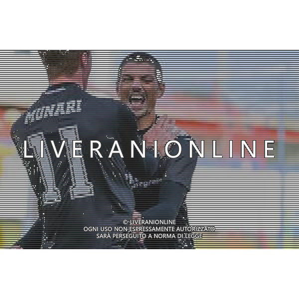 Virtus Verona vs Cesena - Campionato di Calcio Serie C - Lega Pro 2020/2021, 27 settembre 2020 Verona, Italia Nella foto: Esultanza di Mattia Bortolussi (Cesena) per il gol dell\'1 a 0 @LM/Ettore Griffoni / AGENZIA ALDO LIVERANI SAS