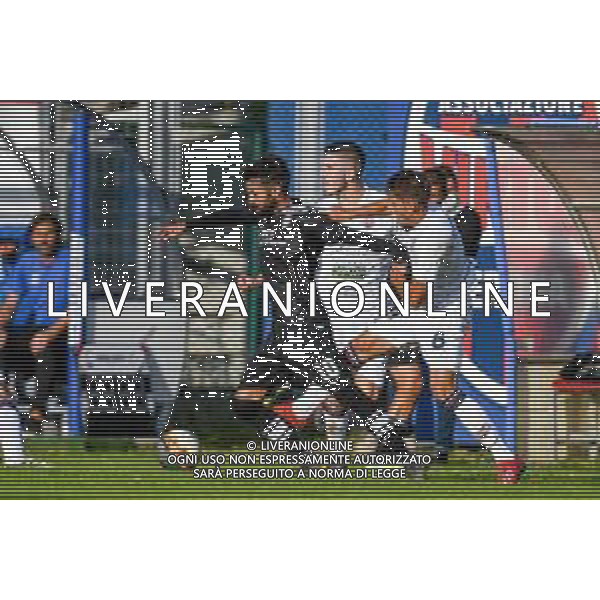 Virtus Verona vs Cesena - Campionato di Calcio Serie C - Lega Pro 2020/2021, 27 settembre 2020 Verona, Italia Nella foto: Fallo su Simone Russini (Cesena) @LM/Ettore Griffoni/ AGENZIA ALDO LIVERANI SAS