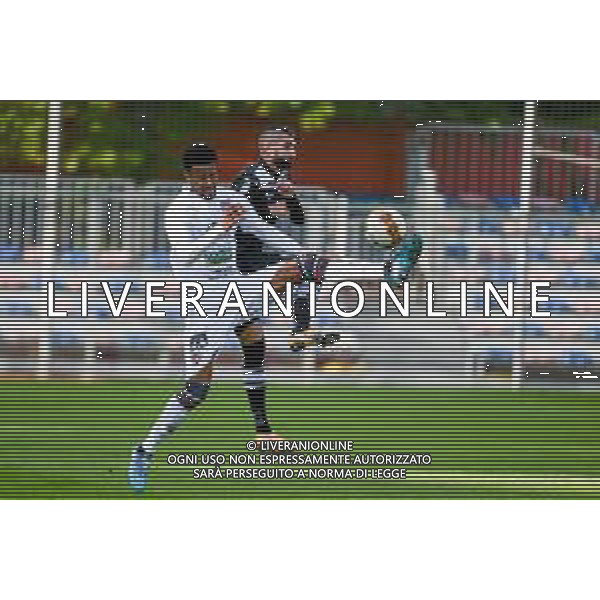Virtus Verona vs Cesena - Campionato di Calcio Serie C - Lega Pro 2020/2021, 27 settembre 2020 Verona, Italia Nella foto: Fallo su Luca Ricci (Cesena) di Rachid Arma (Virtus Verona) @LM/Ettore Griffoni/ AGENZIA ALDO LIVERANI SAS