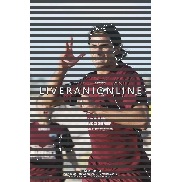 CITTADELLA 07/08/2005 COPPA ITALIA 2005/06 CITTADELLA-MODENA NELLA FOTO:ESULTA DOPO IL TRE A DUE COLUSSI AUTORE DELLA DOPPIETTA DECISIVA FOTO PAOLA GARBUIO/ALDO LIVERANI s.a.s