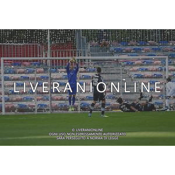 Virtus Verona vs Cesena - Campionato di Calcio Serie C - Lega Pro 2020/2021, 27 settembre 2020 Verona, Italia Nella foto: Parata di Giacomo Stalino (Cesena) @LM/Ettore Griffoni/ AGENZIA ALDO LIVERANI SAS