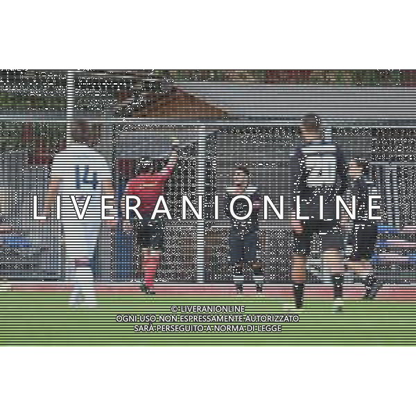 Virtus Verona vs Cesena - Campionato di Calcio Serie C - Lega Pro 2020/2021, 27 settembre 2020 Verona, Italia Nella foto: Amminizione di Francesco Ardizzone (Cesena) su Riccardo Cazzola (Virtus Verona) @LM/Ettore Griffoni/ AGENZIA ALDO LIVERANI SAS