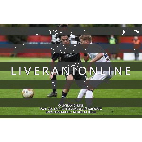 Virtus Verona vs Cesena - Campionato di Calcio Serie C - Lega Pro 2020/2021, 27 settembre 2020 Verona, Italia Nella foto: Michele Collocolo (Cesena) contrasta Davide Marcandella (Virtus Verona) @LM/Ettore Griffoni©SERVIZIO / AGENZIA ALDO LIVERANI SAS