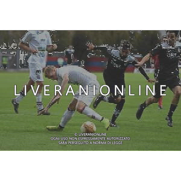 Virtus Verona vs Cesena - Campionato di Calcio Serie C - Lega Pro 2020/2021, 27 settembre 2020 Verona, Italia Nella foto: Fallo di Simone Russini (Cesena) su Davide Marcandella (Virtus Verona) @LM/Ettore Griffoni©SERVIZIO / AGENZIA ALDO LIVERANI SAS