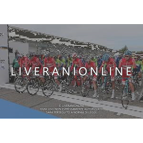 2020 UCI World Road Championships, Men Elite - Ciclismo su Strada, 27 settembre 2020 Autodromo Enzo and Dino Ferrari, Imola, Italy, Italia Nella foto: Start of the race @LM/DPPI/DPPI/Laurent Lairys/ AGENZIA ALDO LIVERANI SAS
