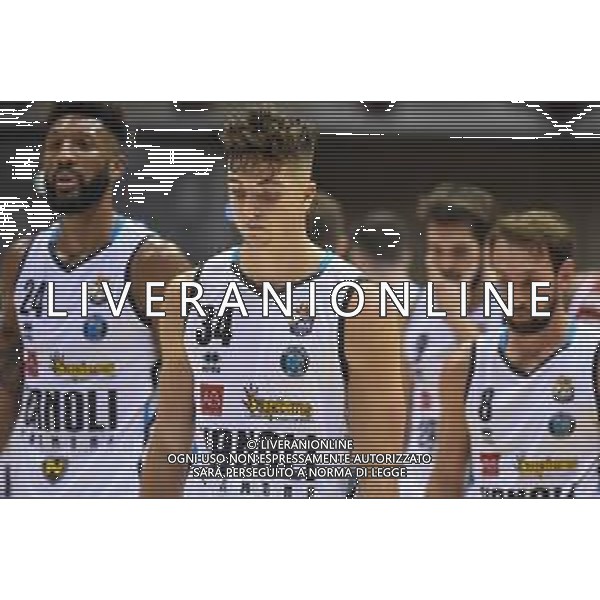 Basket Allianz Pallacanestro Trieste vs Vanoli Cremona - Campionato di Basket Serie A 2020/2021, 27 settembre 2020 Trieste, Italia Nella foto: Hommes Craig (Cremona) si dispera per la sconfitta @LM/Franco Debernardi/ AGENZIA ALDO LIVERANI SAS