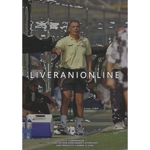 12-09-1999 BERGAMO CAMPIONATO DI CALCIO SERIE B ALZANO VIRESCIT 2-1 NELLA FOTO LUCIANO MIANI ALLENATORE CHIEVO CALCIO AG ALDO LIVERANI SAS
