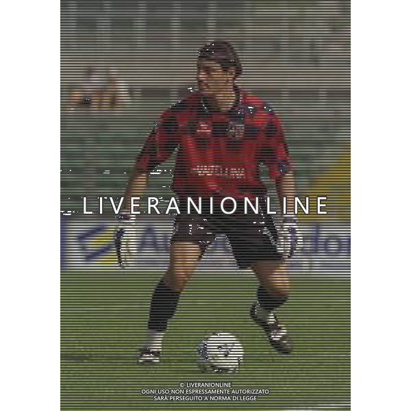 12-09-1999 BERGAMO CAMPIONATO DI CALCIO SERIE B ALZANO VIRESCIT 2-1 NELLA FOTO ALEX CALDERONI AG ALDO LIVERANI SAS