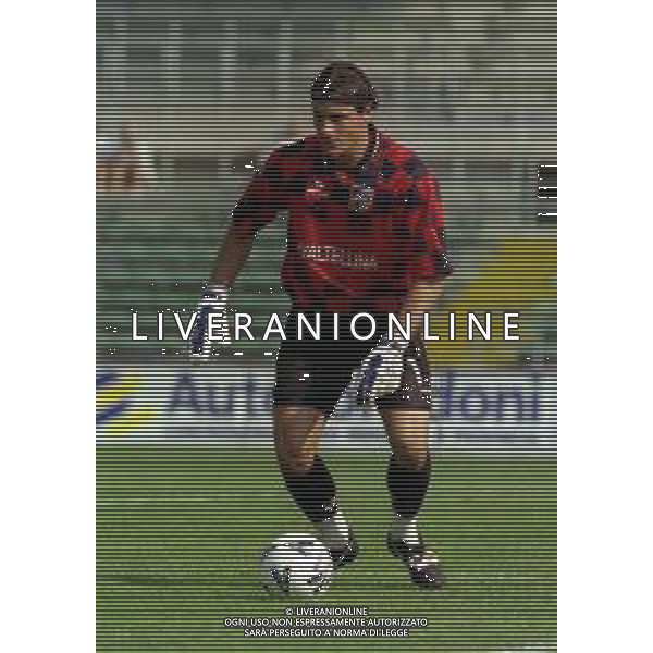12-09-1999 BERGAMO CAMPIONATO DI CALCIO SERIE B ALZANO VIRESCIT 2-1 NELLA FOTO ALEX CALDERONI AG ALDO LIVERANI SAS