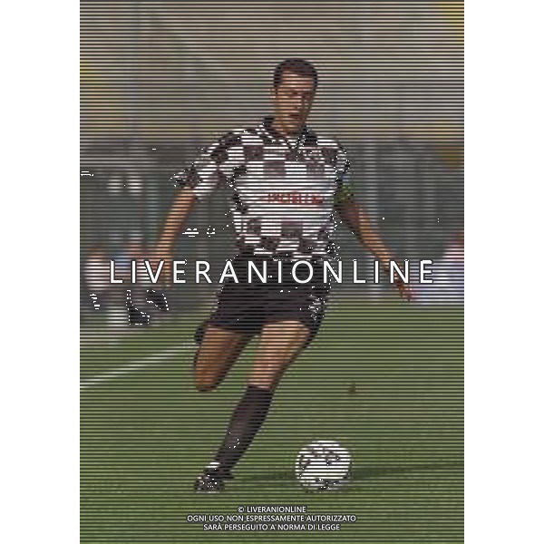 12-09-1999 BERGAMO CAMPIONATO DI CALCIO SERIE B ALZANO VIRESCIT 2-1 NELLA FOTO ALESSIO DEL PIANO AG ALDO LIVERANI SAS
