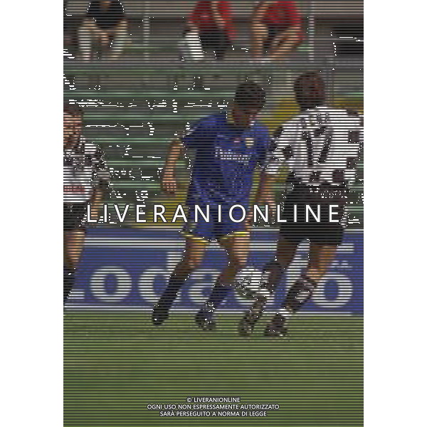 12-09-1999 BERGAMO CAMPIONATO DI CALCIO SERIE B ALZANO VIRESCIT 2-1 NELLA FOTO CIRO DE CESARE AG ALDO LIVERANI SAS