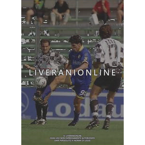 12-09-1999 BERGAMO CAMPIONATO DI CALCIO SERIE B ALZANO VIRESCIT 2-1 NELLA FOTO CIRO DE CESARE AG ALDO LIVERANI SAS