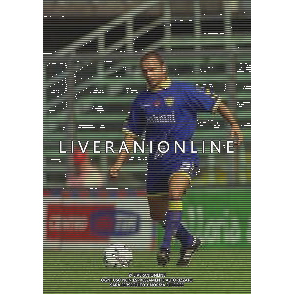 12-09-1999 BERGAMO CAMPIONATO DI CALCIO SERIE B ALZANO VIRESCIT 2-1 NELLA FOTO EUGENIO CORINI AG ALDO LIVERANI SAS