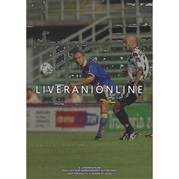 12-09-1999 BERGAMO CAMPIONATO DI CALCIO SERIE B ALZANO VIRESCIT 2-1 NELLA FOTO EUGENIO CORINI AG ALDO LIVERANI SAS 