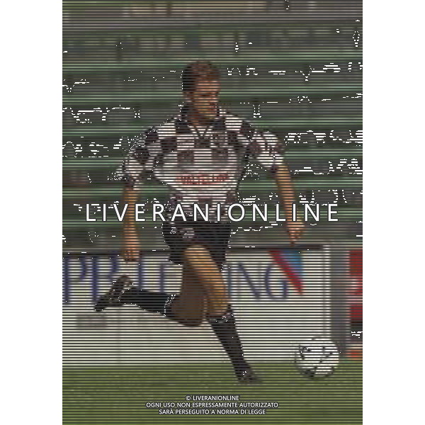 12-09-1999 BERGAMO CAMPIONATO DI CALCIO SERIE B ALZANO VIRESCIT 2-1 NELLA FOTO MARCO GROSSI AG ALDO LIVERANI SAS