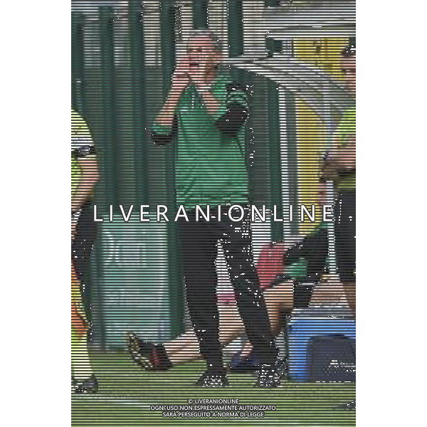 Marco Zaffaroni allenatore AlbinoLeffe AlbinoLeffe vs Livorno Campionato Serie C - 1° giornata Gorgonzola (MI) 27-09-2020 Stadio Citta’ di Gorgonzola foto Roberto Garavaglia - agenzia Aldo Liverani sas