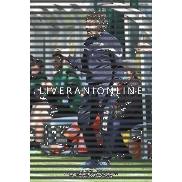 Alessandro Dal Canto allenatore Livorno AlbinoLeffe vs Livorno Campionato Serie C - 1° giornata Gorgonzola (MI) 27-09-2020 Stadio Citta’ di Gorgonzola foto Roberto Garavaglia - agenzia Aldo Liverani sas