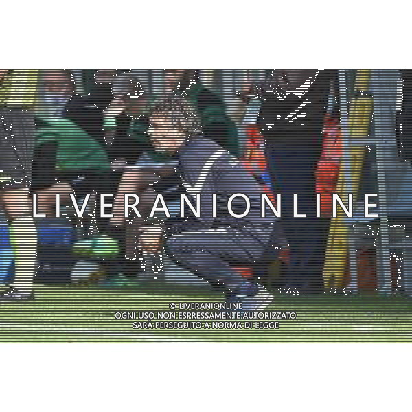 Alessandro Dal Canto allenatore Livorno AlbinoLeffe vs Livorno Campionato Serie C - 1° giornata Gorgonzola (MI) 27-09-2020 Stadio Citta’ di Gorgonzola foto Roberto Garavaglia - agenzia Aldo Liverani sas