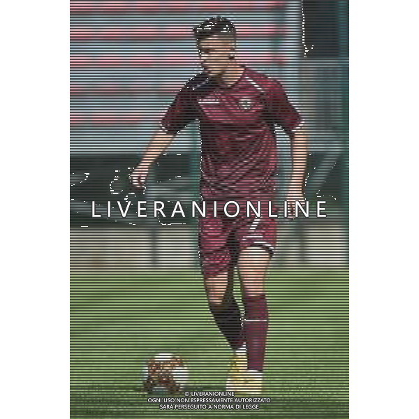 Davide Marsura (Livorno) AlbinoLeffe vs Livorno Campionato Serie C - 1° giornata Gorgonzola (MI) 27-09-2020 Stadio Citta’ di Gorgonzola foto Roberto Garavaglia - agenzia Aldo Liverani sas