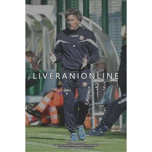 Alessandro Dal Canto allenatore Livorno AlbinoLeffe vs Livorno Campionato Serie C - 1° giornata Gorgonzola (MI) 27-09-2020 Stadio Citta’ di Gorgonzola foto Roberto Garavaglia - agenzia Aldo Liverani sas