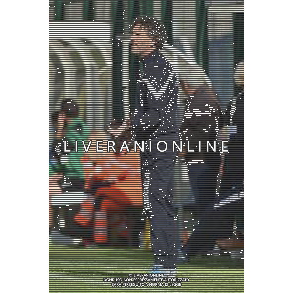 Alessandro Dal Canto allenatore Livorno AlbinoLeffe vs Livorno Campionato Serie C - 1° giornata Gorgonzola (MI) 27-09-2020 Stadio Citta’ di Gorgonzola foto Roberto Garavaglia - agenzia Aldo Liverani sas