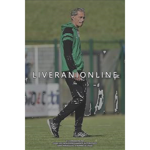 Marco Zaffaroni allenatore AlbinoLeffe AlbinoLeffe vs Livorno Campionato Serie C - 1° giornata Gorgonzola (MI) 27-09-2020 Stadio Citta’ di Gorgonzola foto Roberto Garavaglia - agenzia Aldo Liverani sas