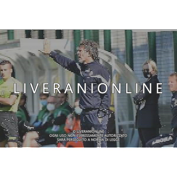 Alessandro Dal Canto allenatore Livorno AlbinoLeffe vs Livorno Campionato Serie C - 1° giornata Gorgonzola (MI) 27-09-2020 Stadio Citta’ di Gorgonzola foto Roberto Garavaglia - agenzia Aldo Liverani sas