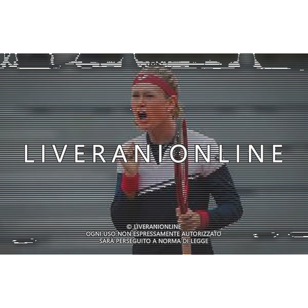 Roland Garros 2020, Grand Slam tennis tournament - Tennis Internationals, 27 September 2020 Roland Garros stadium, paris, france, Italy Photo showing: Marie Bouzkova of the Czech Republic in action against Kaia Kanepi of Estonia @LM/DPPI/DPPI/Rob Prange/AGENZIA ALDO LIVERANI SAS