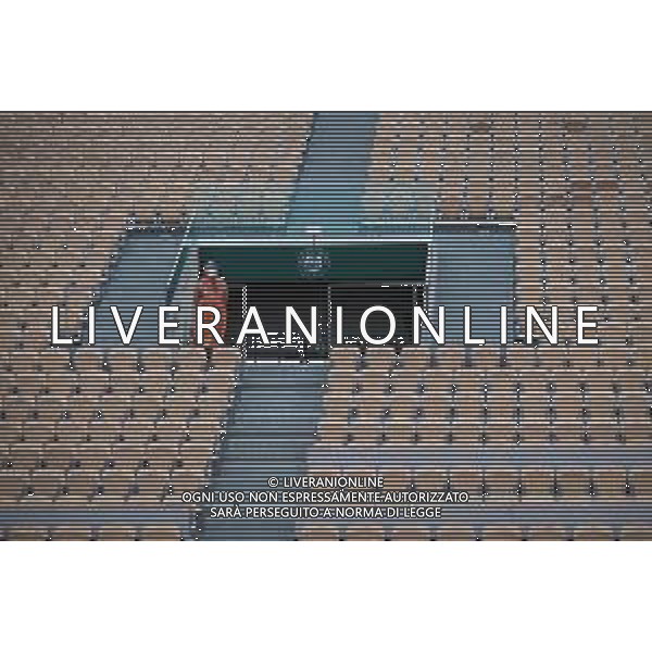 Roland Garros 2020, Grand Slam tennis tournament - Tennis Internationals, 27 September 2020 Roland Garros stadium, paris, france, Italy Photo showing: Empty Seats @LM/DPPI/DPPI/Rob Prange/AGENZIA ALDO LIVERANI SAS