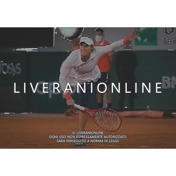 Roland Garros 2020, Grand Slam tennis tournament - Tennis Internationals, 27 September 2020 Roland Garros stadium, paris, france, Italy Photo showing: Caroline Garcia of France in action against Anett Kontaveit of Estonia @LM/DPPI/DPPI/Rob Prange/AGENZIA ALDO LIVERANI SAS
