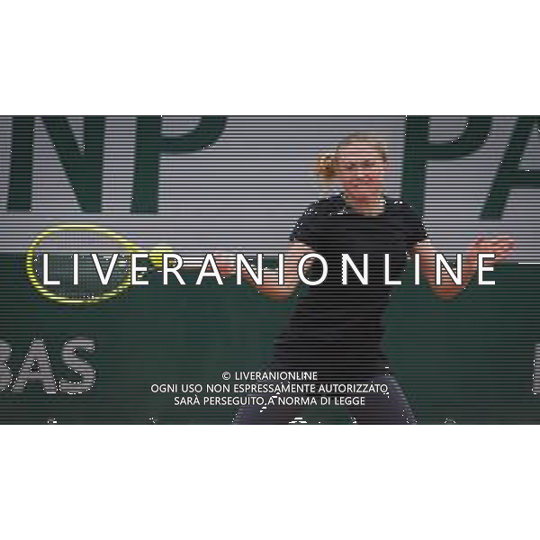 Roland Garros 2020, Grand Slam tennis tournament - Tennis Internationals, 27 September 2020 Roland Garros stadium, paris, france, Italy Photo showing: Aliaksandra Sasnovich of Belarus in action against Anna-Lena Friedsam of Germany @LM/DPPI/DPPI/Rob Prange/AGENZIA ALDO LIVERANI SAS