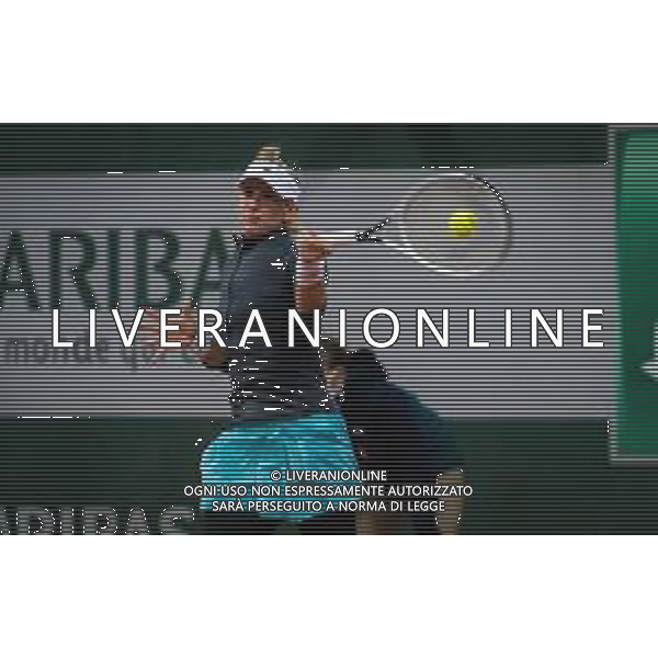 Roland Garros 2020, Grand Slam tennis tournament - Tennis Internationals, 27 September 2020 Roland Garros stadium, paris, france, Italy Photo showing: Jil Teichmann of Switzerland in action against Irina-Camelia Begu of Romania @LM/DPPI/DPPI/Rob Prange/AGENZIA ALDO LIVERANI SAS