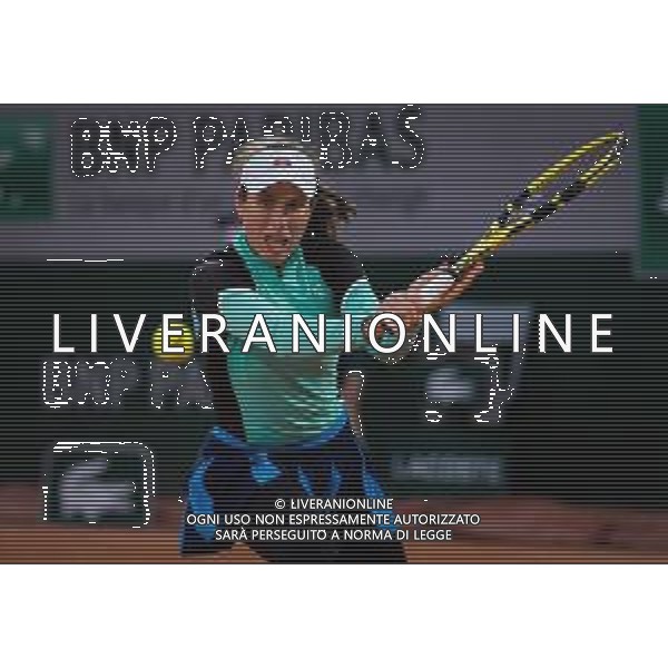 Roland Garros 2020, Grand Slam tennis tournament - Tennis Internationals, 27 September 2020 Roland Garros stadium, paris, france, Italy Photo showing: Johanna Konta of Great Britain in action against Cori Gauff of the United States @LM/DPPI/DPPI/Rob Prange/AGENZIA ALDO LIVERANI SAS