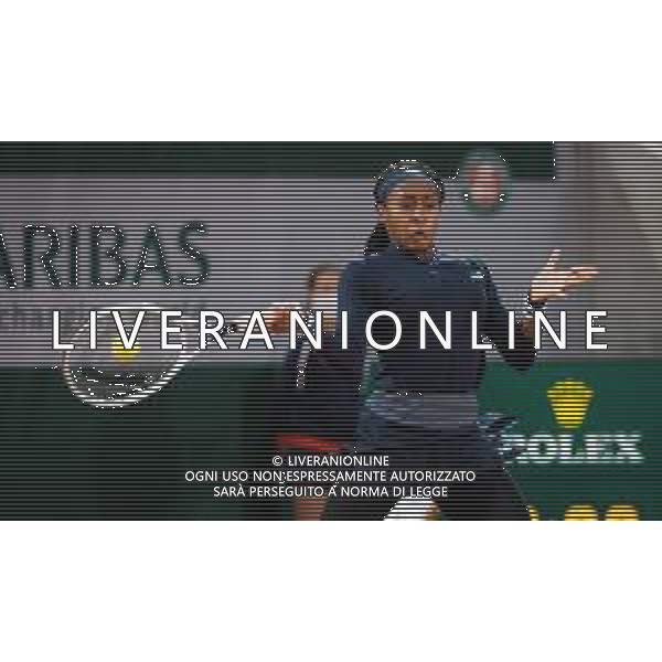 Roland Garros 2020, Grand Slam tennis tournament - Tennis Internationals, 27 September 2020 Roland Garros stadium, paris, france, Italy Photo showing: Cori Gauff of the United States in action against Johanna Konta of Great Britain @LM/DPPI/DPPI/Rob Prange/AGENZIA ALDO LIVERANI SAS