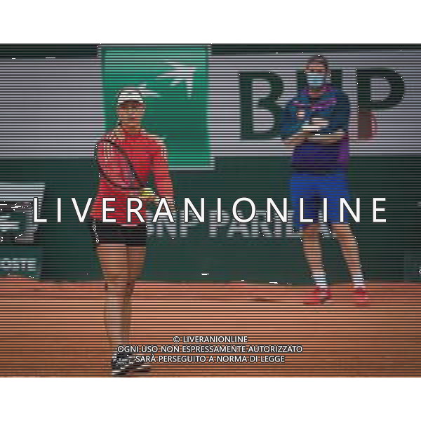 Roland Garros 2020 - Grand Slam tennis tournament - Qualifying - Tennis Internationals, 24 September 2020 Roland Garros stadium, paris, france, Italy Photo showing: Angelique Kerber of Germany @LM/DPPI/DPPI/Rob Prange/AGENZIA ALDO LIVERANI SAS