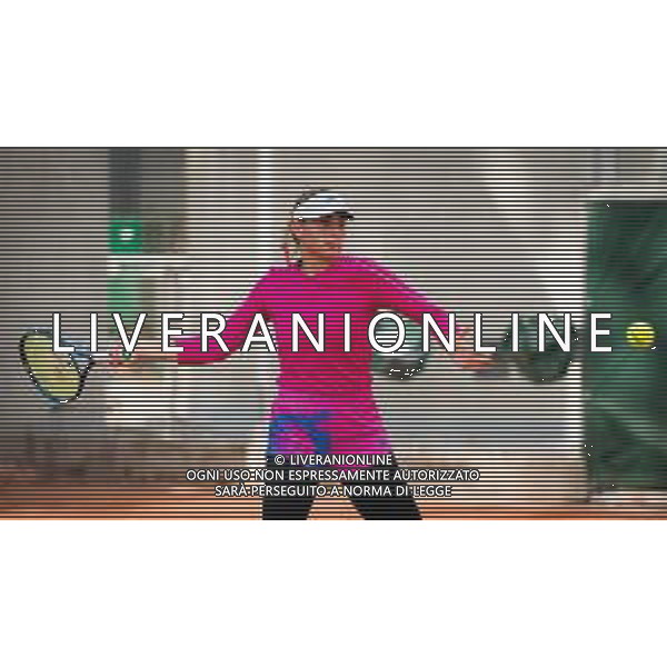 Roland Garros 2020, Grand Slam tennis tournament, Qualifying - Tennis Internationals, 25 September 2020 Roland Garros stadium, paris, france, Italy Photo showing: Marta Kostyuk of the Ukraine @LM/DPPI/DPPI/Rob Prange/AGENZIA ALDO LIVERANI SAS