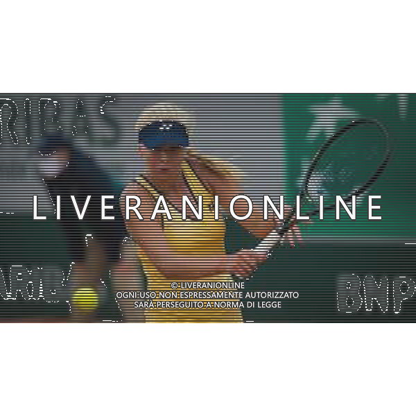 Roland Garros 2020, Grand Slam tennis tournament, Qualifying - Tennis Internationals, 25 September 2020 Roland Garros stadium, paris, france, Italy Photo showing: Clara Tauson of Denmark @LM/DPPI/DPPI/Rob Prange/AGENZIA ALDO LIVERANI SAS