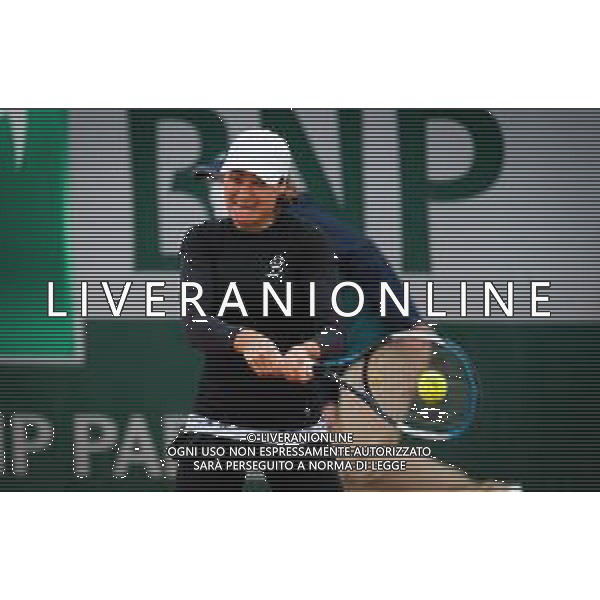 Roland Garros 2020, Grand Slam tennis tournament, Qualifying - Tennis Internationals, 25 September 2020 Roland Garros stadium, paris, france, Italy Photo showing: Monica Niculescu of Romania @LM/DPPI/DPPI/Rob Prange/AGENZIA ALDO LIVERANI SAS