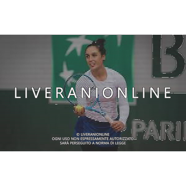 Roland Garros 2020, Grand Slam tennis tournament, Qualifying - Tennis Internationals, 25 September 2020 Roland Garros stadium, paris, france, Italy Photo showing: Martina Trevisan of Italy @LM/DPPI/DPPI/Rob Prange/AGENZIA ALDO LIVERANI SAS