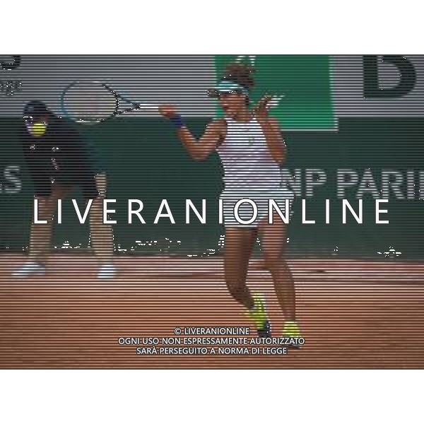 Roland Garros 2020, Grand Slam tennis tournament, Qualifying - Tennis Internationals, 25 September 2020 Roland Garros stadium, paris, france, Italy Photo showing: Mayar Sherif of Egypt @LM/DPPI/DPPI/Rob Prange/AGENZIA ALDO LIVERANI SAS