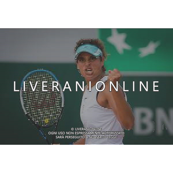 Roland Garros 2020, Grand Slam tennis tournament, Qualifying - Tennis Internationals, 25 September 2020 Roland Garros stadium, paris, france, Italy Photo showing: Mayar Sherif of Egypt @LM/DPPI/DPPI/Rob Prange/AGENZIA ALDO LIVERANI SAS
