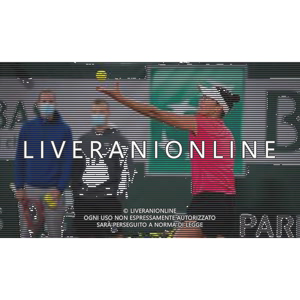 Roland Garros 2020, Grand Slam tennis tournament, Qualifying - Tennis Internationals, 25 September 2020 Roland Garros stadium, paris, france, Italy Photo showing: Jennifer Brady of the United States @LM/DPPI/DPPI/Rob Prange/AGENZIA ALDO LIVERANI SAS