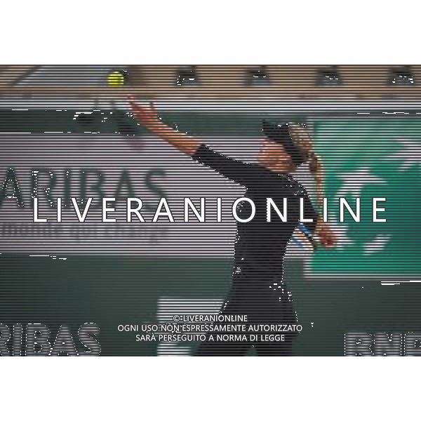 Roland Garros 2020, Grand Slam tennis tournament, Qualifying - Tennis Internationals, 25 September 2020 Roland Garros stadium, paris, france, Italy Photo showing: Kristina Mladenovic of France @LM/DPPI/DPPI/Rob Prange/AGENZIA ALDO LIVERANI SAS