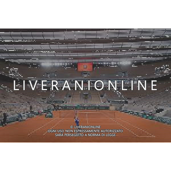 Roland Garros 2020, Grand Slam tennis tournament, Qualifying - Tennis Internationals, 25 September 2020 Roland Garros stadium, paris, france, Italy Photo showing: Ambiance in Court Philippe Chatrier @LM/DPPI/DPPI/Rob Prange/AGENZIA ALDO LIVERANI SAS