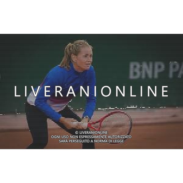 Roland Garros 2020, Grand Slam tennis tournament, Qualifying - Tennis Internationals, 25 September 2020 Roland Garros stadium, paris, france, Italy Photo showing: Marie Bouzkova @LM/DPPI/DPPI/Rob Prange/AGENZIA ALDO LIVERANI SAS